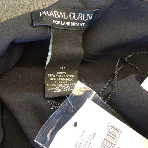 New Prabal Gurung for Lane Bryant jumpsuit sz 28 - Picture 5 of 7